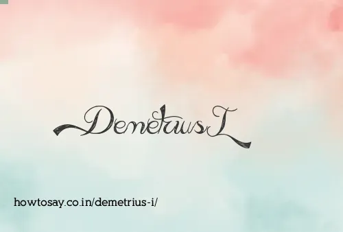 Demetrius I
