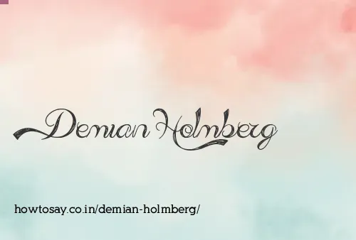 Demian Holmberg