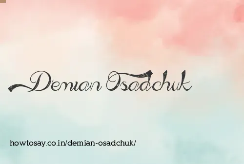 Demian Osadchuk