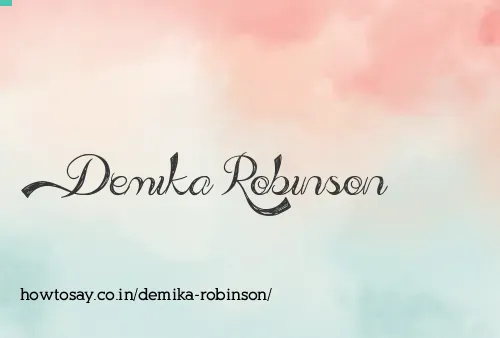 Demika Robinson
