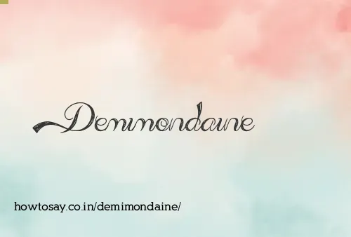Demimondaine