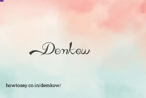Demkow