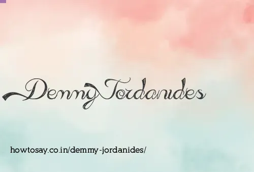 Demmy Jordanides
