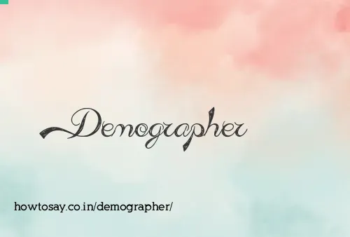 Demographer