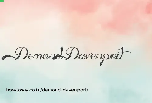 Demond Davenport