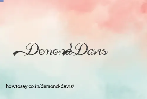 Demond Davis