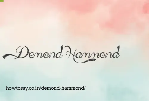 Demond Hammond