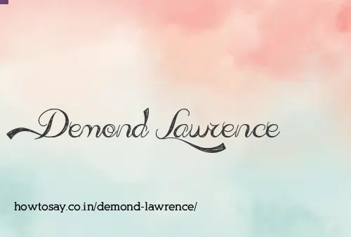 Demond Lawrence