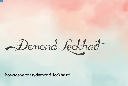 Demond Lockhart