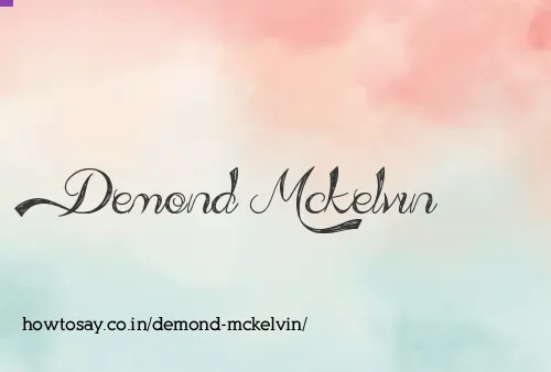 Demond Mckelvin