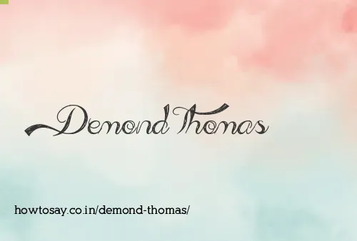 Demond Thomas