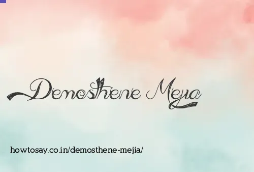 Demosthene Mejia