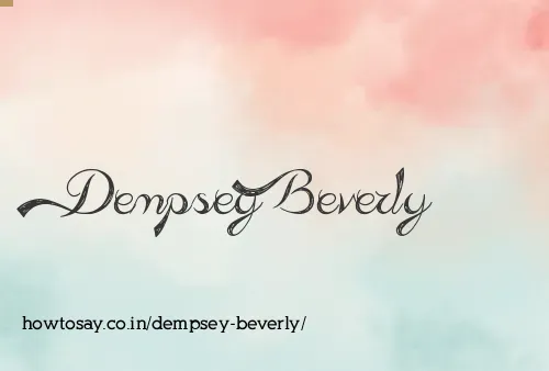 Dempsey Beverly