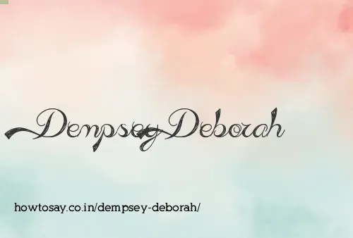 Dempsey Deborah