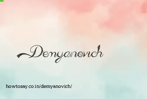 Demyanovich