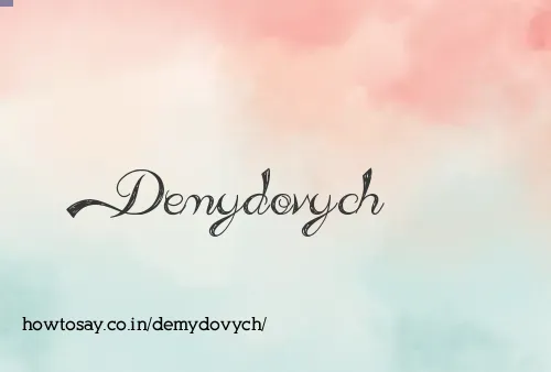 Demydovych