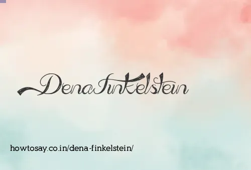 Dena Finkelstein