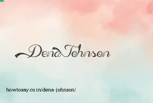 Dena Johnson