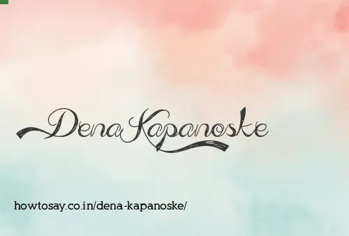 Dena Kapanoske