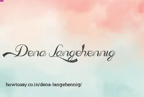 Dena Langehennig
