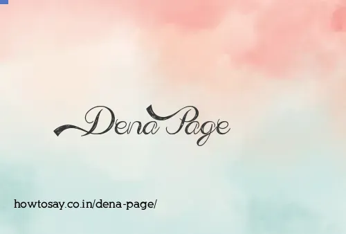 Dena Page