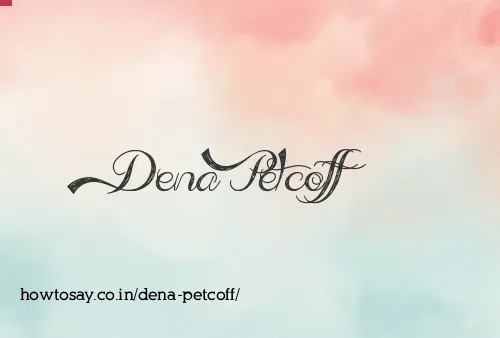 Dena Petcoff