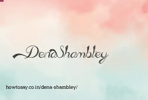 Dena Shambley