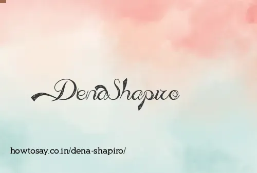 Dena Shapiro