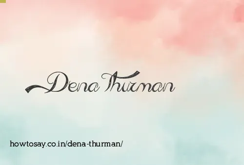 Dena Thurman