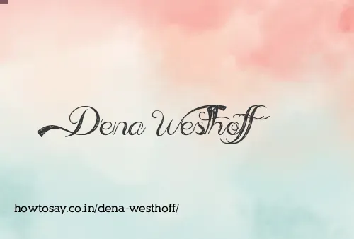 Dena Westhoff