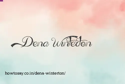 Dena Winterton