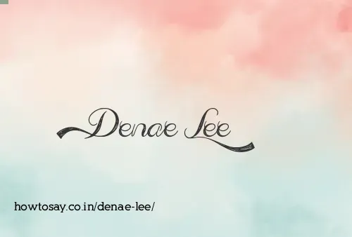 Denae Lee