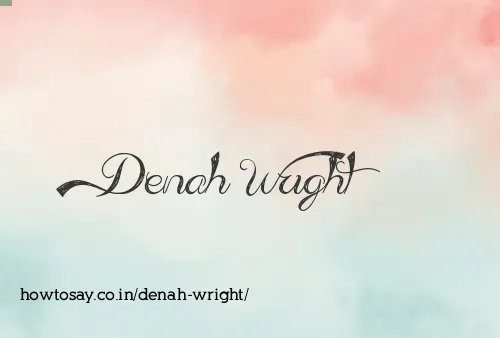 Denah Wright
