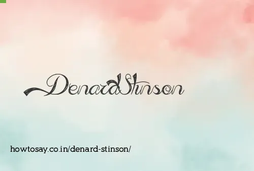 Denard Stinson