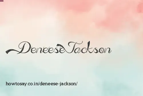 Deneese Jackson