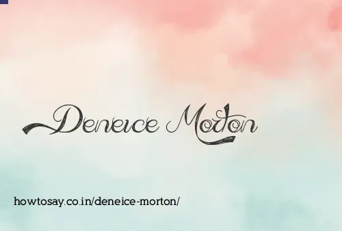 Deneice Morton