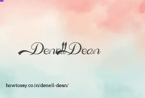 Denell Dean
