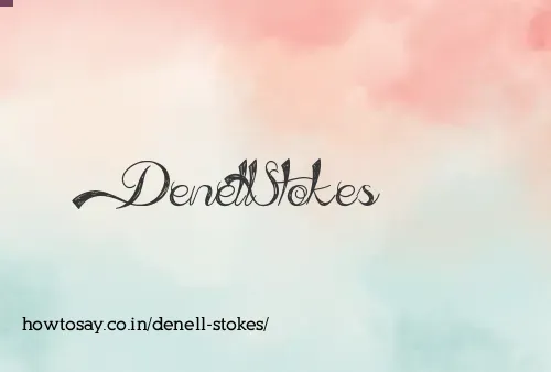 Denell Stokes