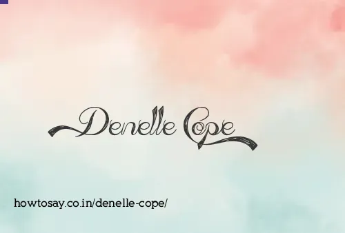 Denelle Cope