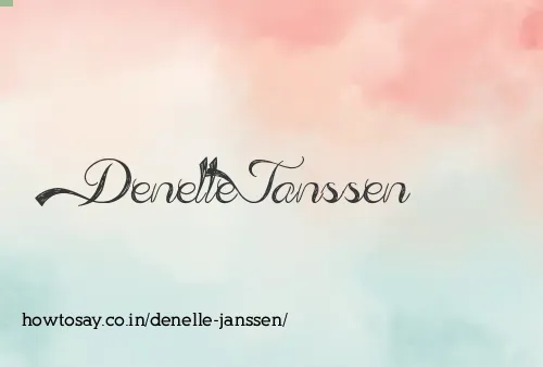 Denelle Janssen