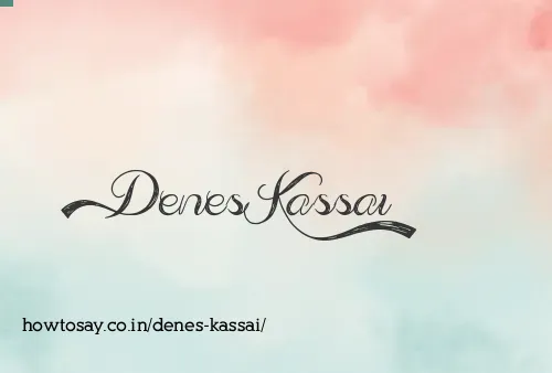 Denes Kassai