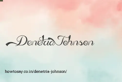 Denetria Johnson
