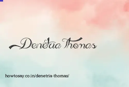 Denetria Thomas