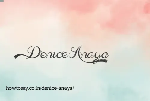 Denice Anaya
