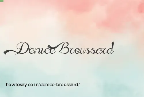 Denice Broussard