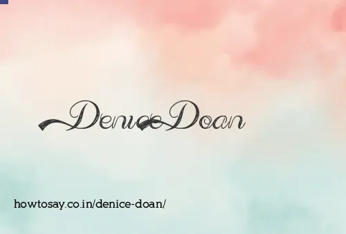Denice Doan