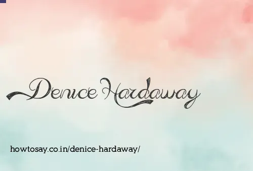 Denice Hardaway