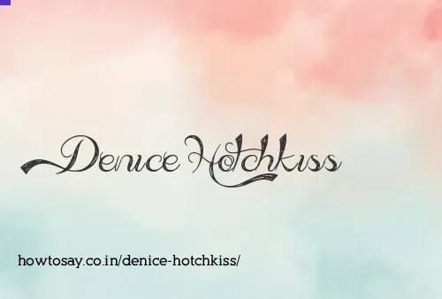 Denice Hotchkiss