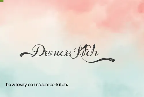 Denice Kitch