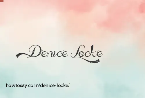 Denice Locke